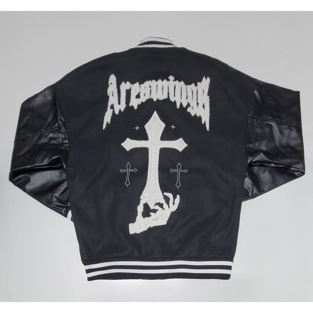 Aelfric Eden Varsity Jacket “Arieswings” Size Medium For Men, Fits Like Large